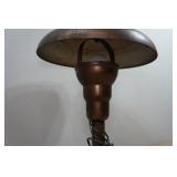 Antique Art Deco Brass Table Lamp