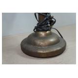 Antique Art Deco Brass Table Lamp