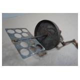 Antique Dazey Butter Churner/Egg Beater Lid Assembly