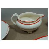 Antique Homer Laughlin Eggshell Nautilus Dinnerware