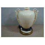 Antique White Porcelain Table Lamp
