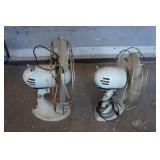 *2* Antique Fans