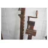 Antique Wood Working Bar Clamps