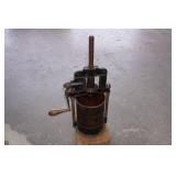 Antique Cast Iron Press Sausage Stuffer