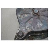Antique Cast Iron Pulley Block
