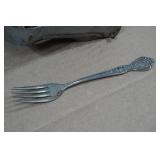 Vintage Potato Ricer and Fork