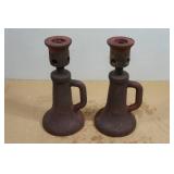 Antique Cast Iron Screw Jacks