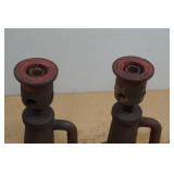 Antique Cast Iron Screw Jacks