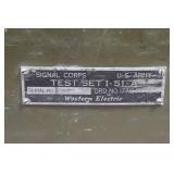 Antique WWII Foxhole Field Signal Corp Radio Head Set