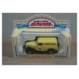 Vintage Metal Schwanns Delivery Van Replica