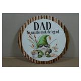 Novelty Metal Sign - Dad