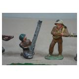 Vintage Painted Lead Toy Soldiers