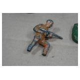 Vintage Painted Lead Toy Soldiers