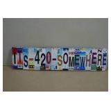 Novelty Metal Sign - 420