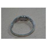 Vintage Wranger Ladies Silver Tone Watch