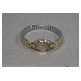Vintage Ladies Elgin Gold Tone Watch
