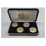 1995-96 Grand Casino Collectors Coin Set