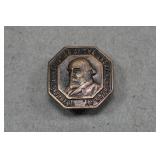 Antique Great Northern Railroad James J Hill MN Railroad Co Button