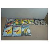 *9* Superman Comic Books