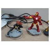 Disney Infinity 2.0 Portal and Characters - Thor, Spider-Man, Baymax, Ironman
