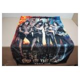 Kiss End of the Road World Tour Fabric Poster