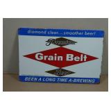 Vintage Style Metal Sign - Grain Belt