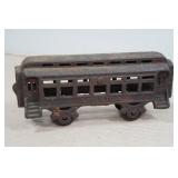 Antique Cast Iron Train Cars