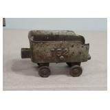 Antique Cast Iron Train Cars