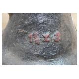 Antique Cast Iron Screw Jack - 1-1/4 x 3