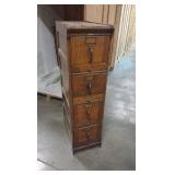 vintage file cabinet