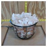 salt lamp basket