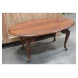 oval coffee table