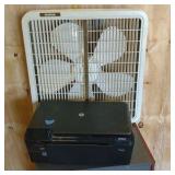 printer, fan