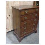 5 drawer vintage dresser