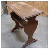 vintage magazine rack table