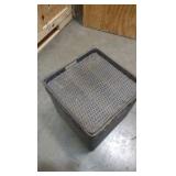 patio compartment table with tray