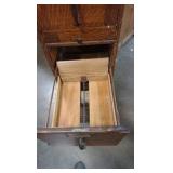 vintage file cabinet