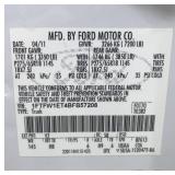 2011 Ford F150 4X4