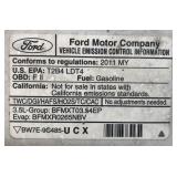2011 Ford F150 4X4