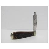 QUEEN CITY Folding Knife - North Star Blade Collectors - 2001