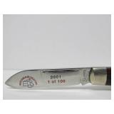 QUEEN CITY Folding Knife - North Star Blade Collectors - 2001