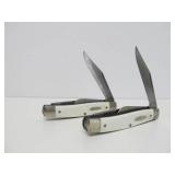 3 Vintage PINE KNOT Ranger Folding Knives