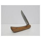 2 Signed SCARPELLI Italy Folding Knives w/Boxes