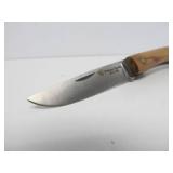 2 Signed SCARPELLI Italy Folding Knives w/Boxes