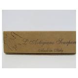 2 Signed SCARPELLI Italy Folding Knives w/Boxes