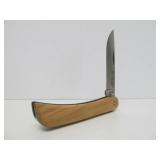 2 Signed SCARPELLI Italy Folding Knives w/Boxes