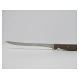 Unused CASE XX Filet Knife - 9" - 607 SSP - Leather Sheath