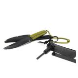 Unused Woodland Creek Survival Knife w/Fire Starter