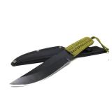 Unused Woodland Creek Survival Knife w/Fire Starter