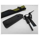Unused Woodland Creek Survival Knife w/Fire Starter